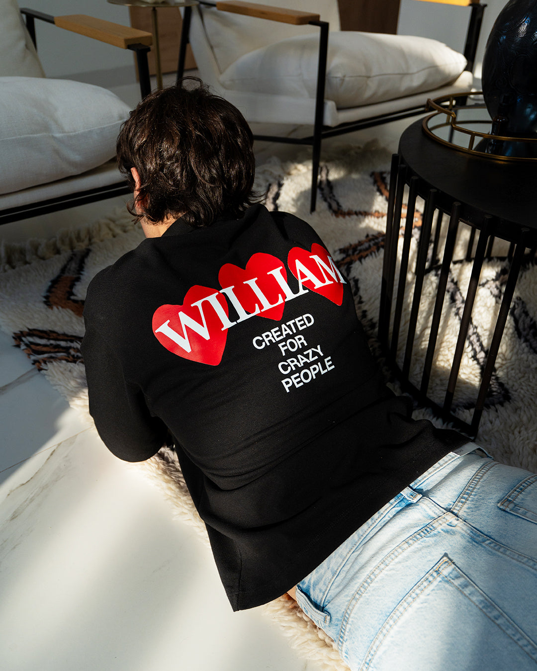 William hearts polo piqué boxy