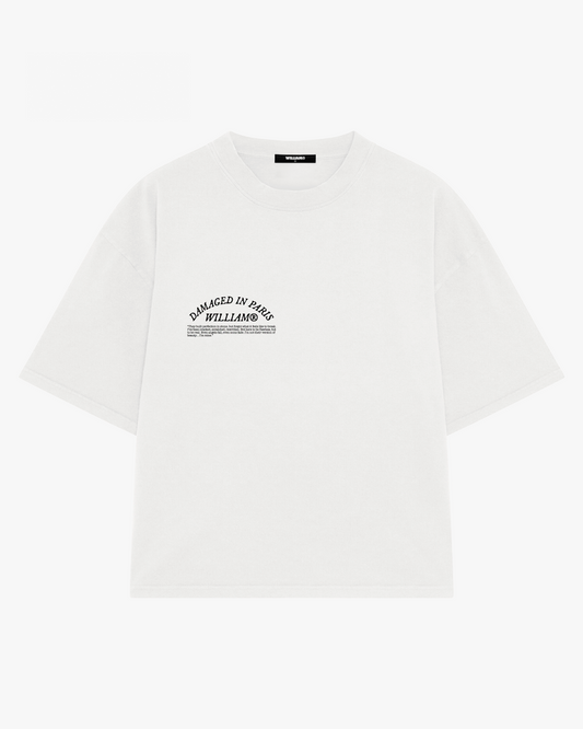 Damaged in Paris playera semi oversize