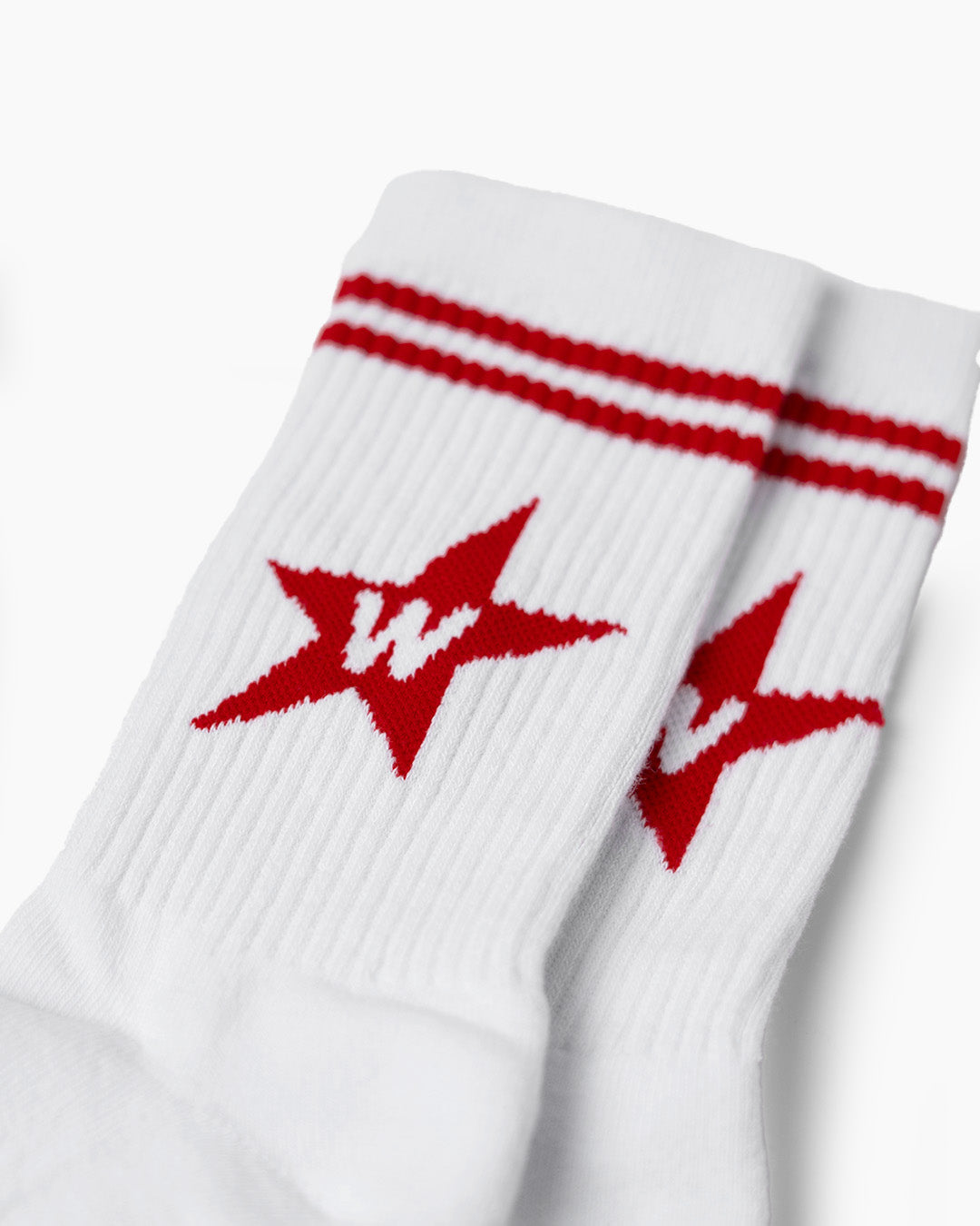 W Star Socks Red