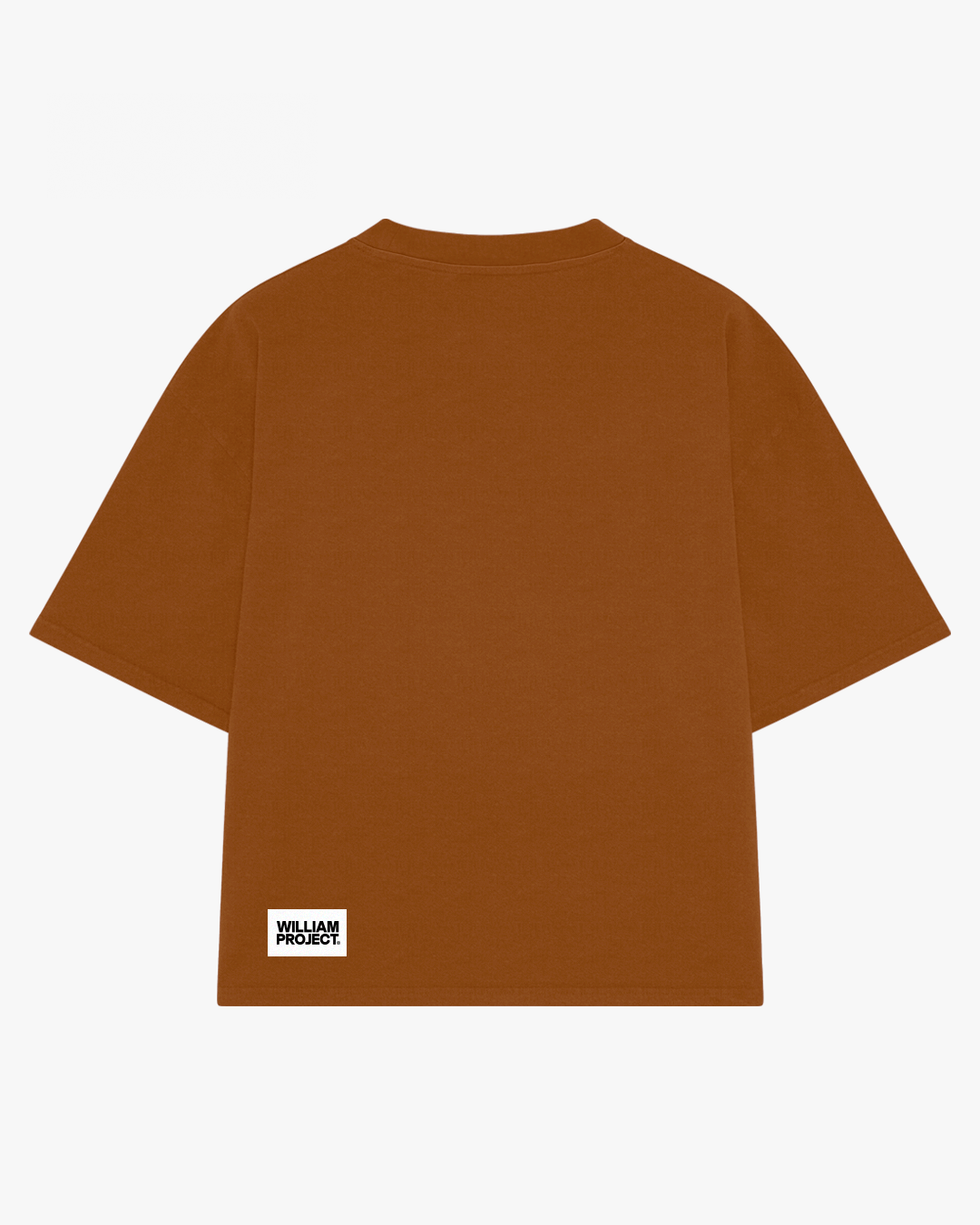 Playera básica oversize moka