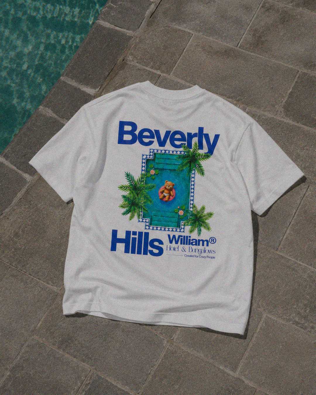 Beverly Hills playera oversize