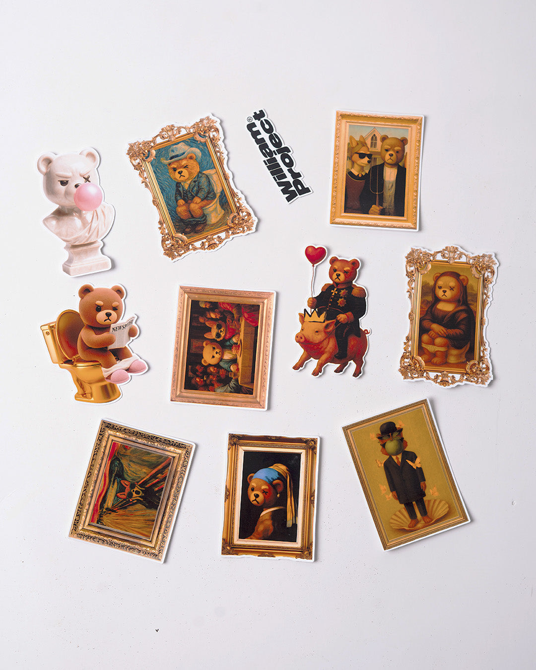 Sticker pack Art Gallery