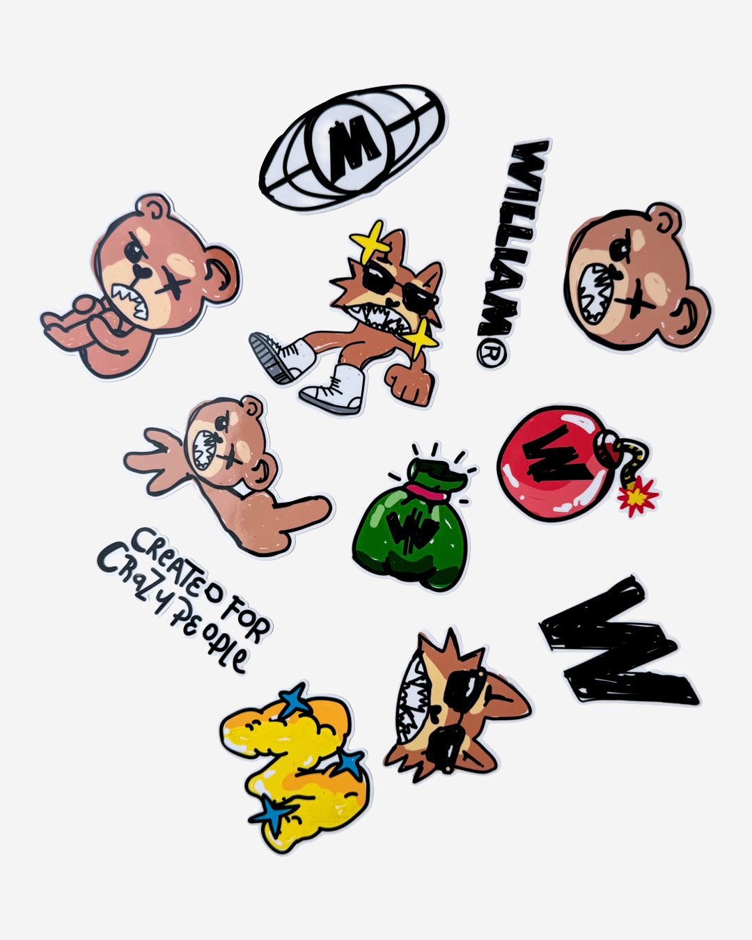 Sticker pack Sketch