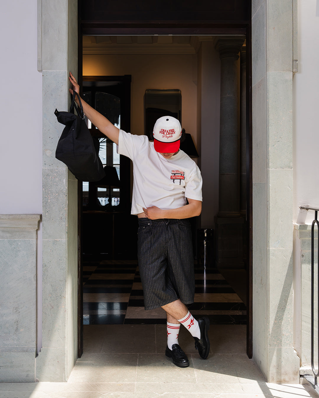 Fuel Station playera oversize