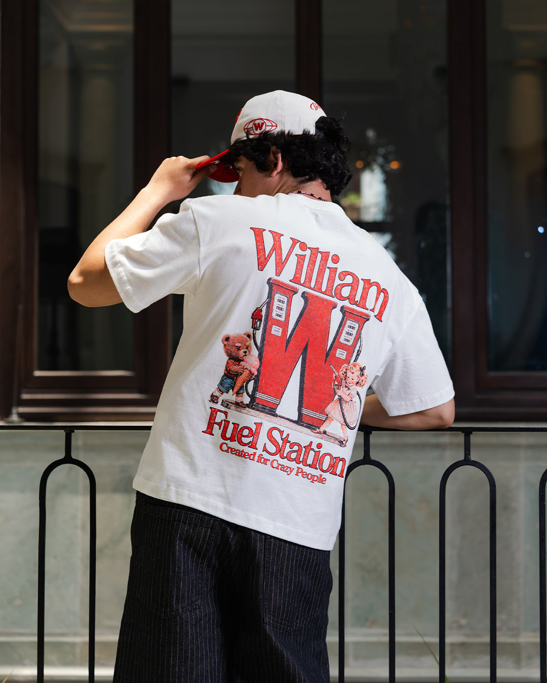 Fuel Station playera oversize