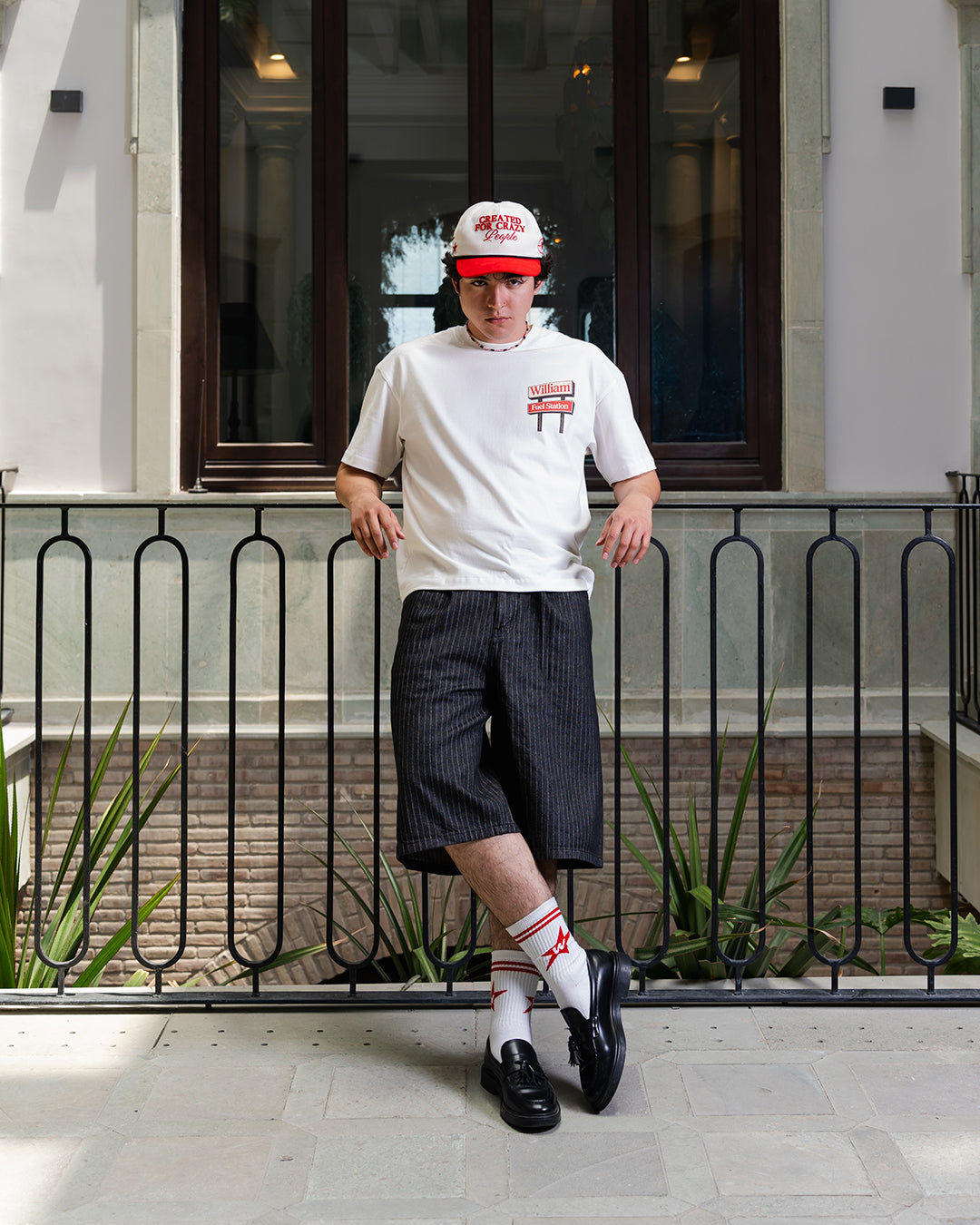 Fuel Station playera oversize