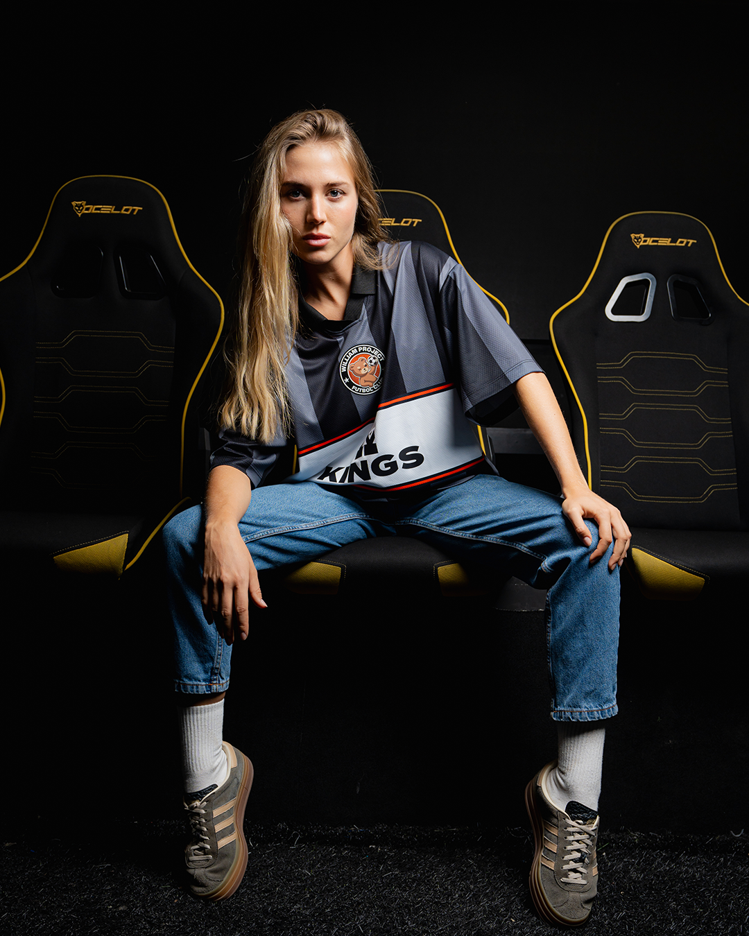 Stripes Kings League Jersey