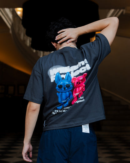 Balloon art playera oversize