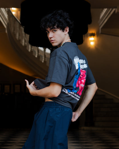 Balloon art playera oversize