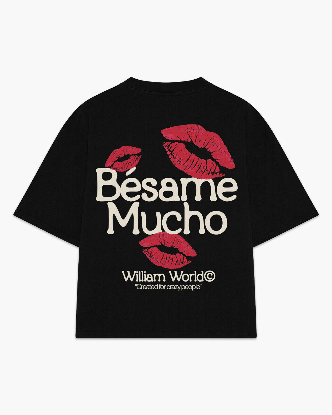 Besame Mucho playera oversize