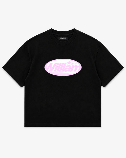 Black Oval playera oversize