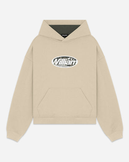 Camo Oval boxy hoodie