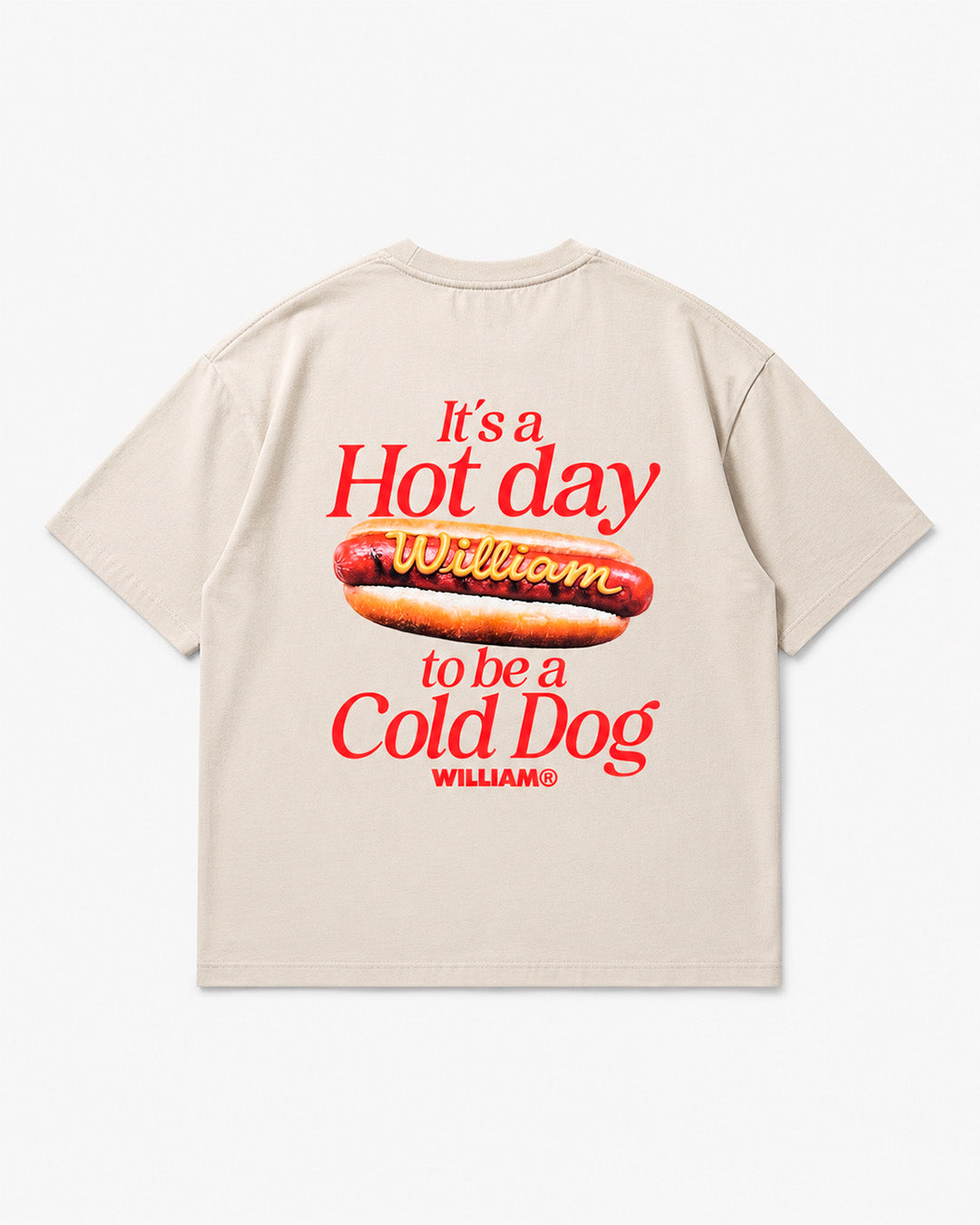 Cold Dog playera semi oversize