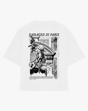 Damaged in Paris playera oversize