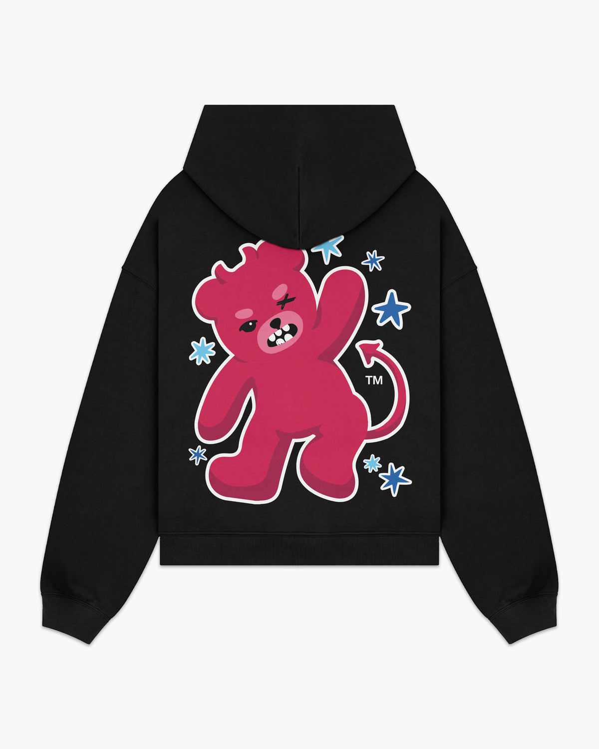 Hoodie cierre 1 Negro