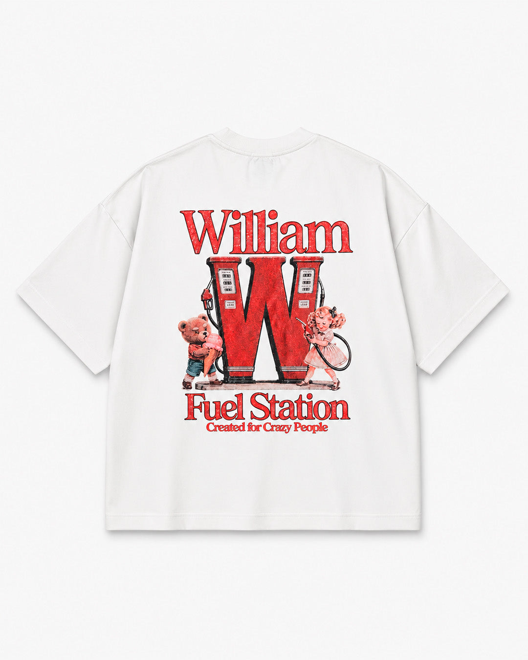 Fuel Station playera semi oversize