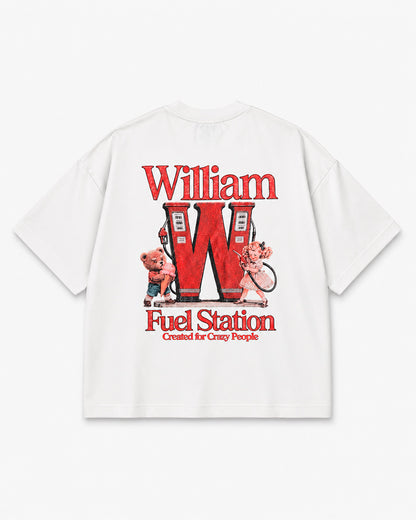 Fuel Station playera semi oversize