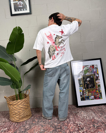 Having Fun playera semi oversize