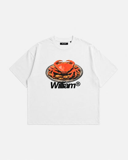 William Crab playera oversize