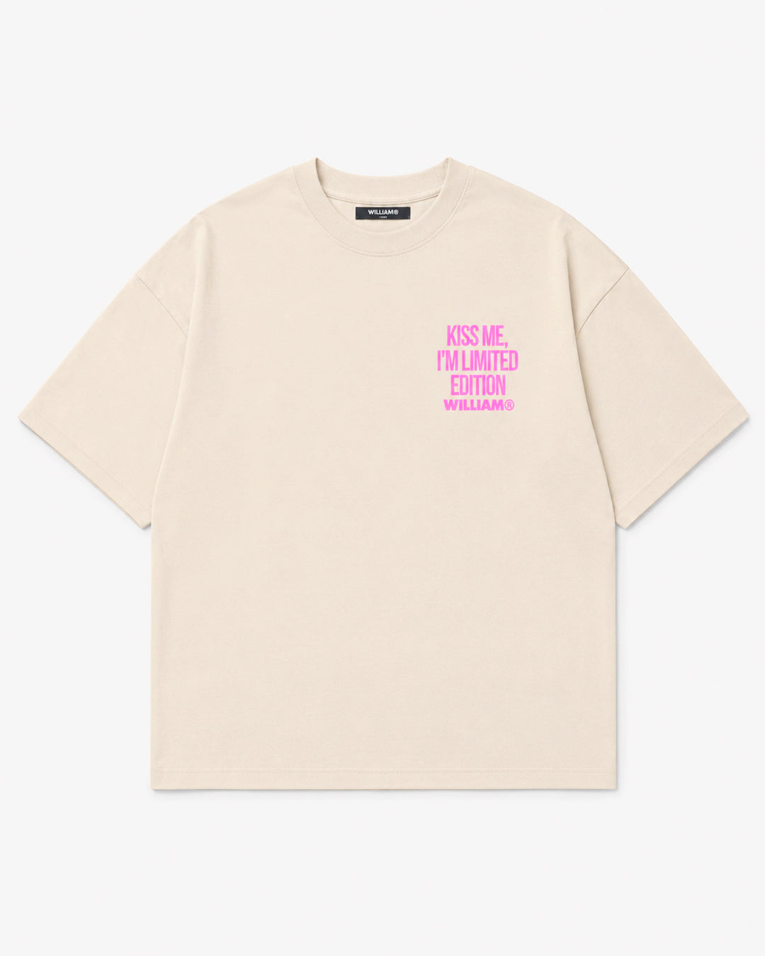 Kiss Me playera oversize
