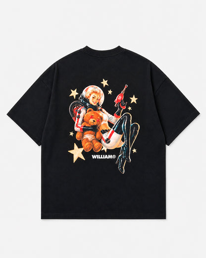 Lovely Astronaut playera oversize