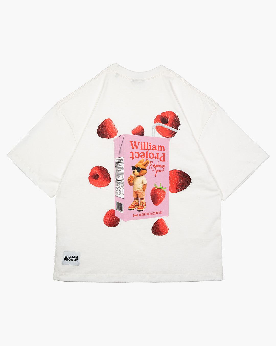 Berry juice playera oversize