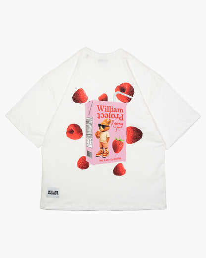 Berry juice playera oversize