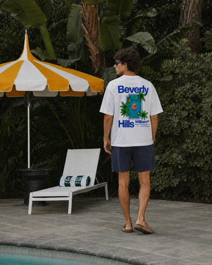 Beverly Hills playera oversize