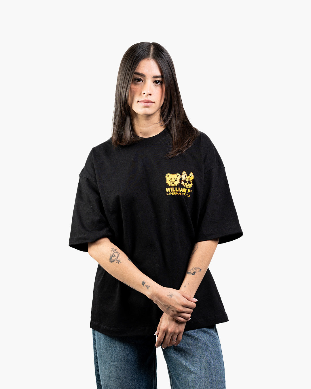 Wp strawberry playera oversize