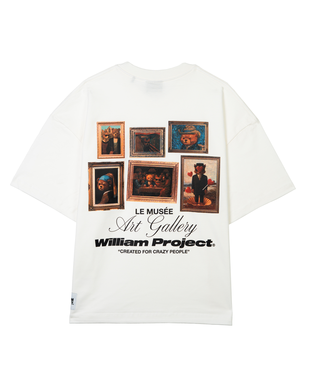 Art gallery playera oversize