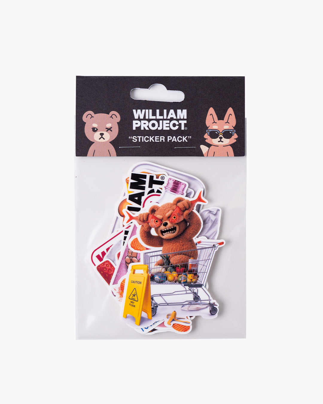 Sticker pack Supermarket