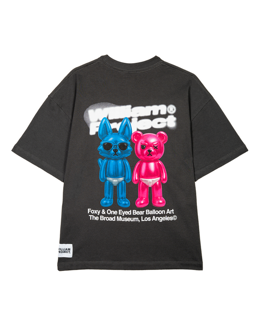 Balloon art playera oversize