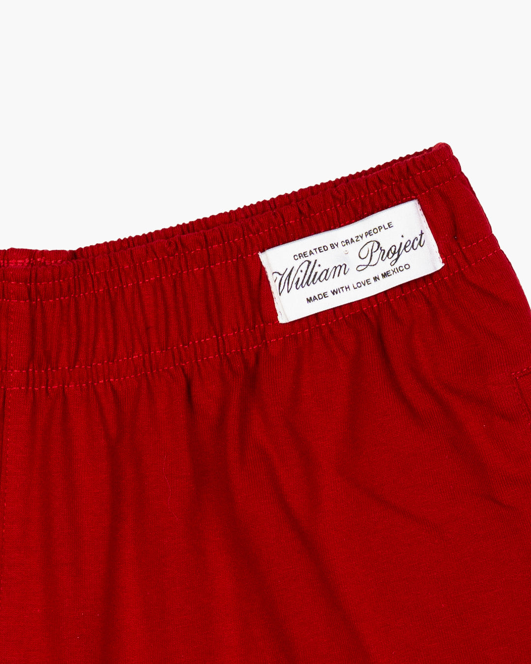 Red shorts
