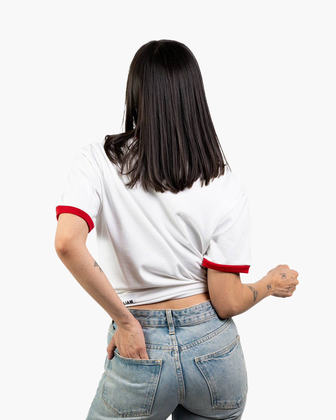 playera ringer 60's