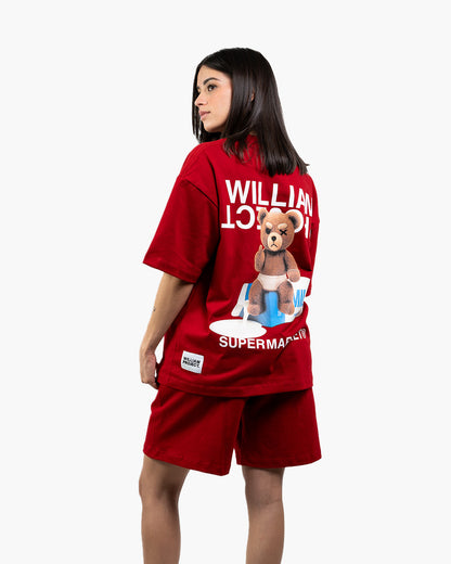 Red shorts