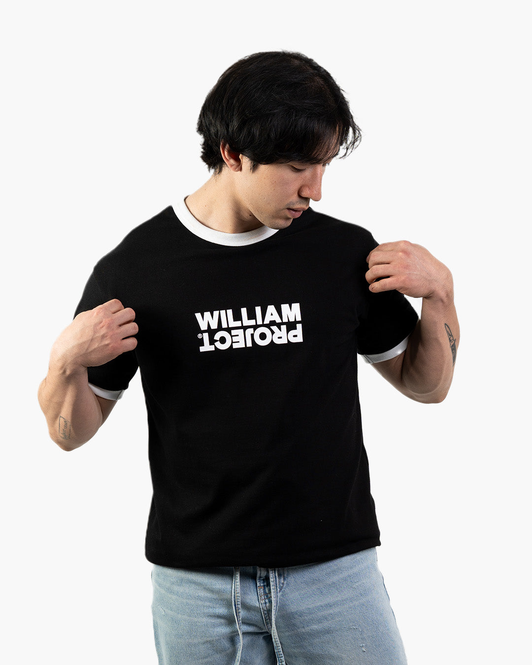playera ringer inverse