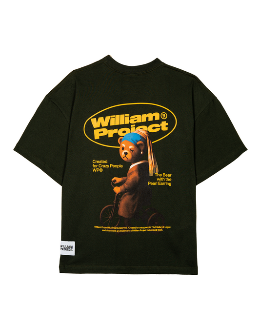 Pearl earring playera oversize