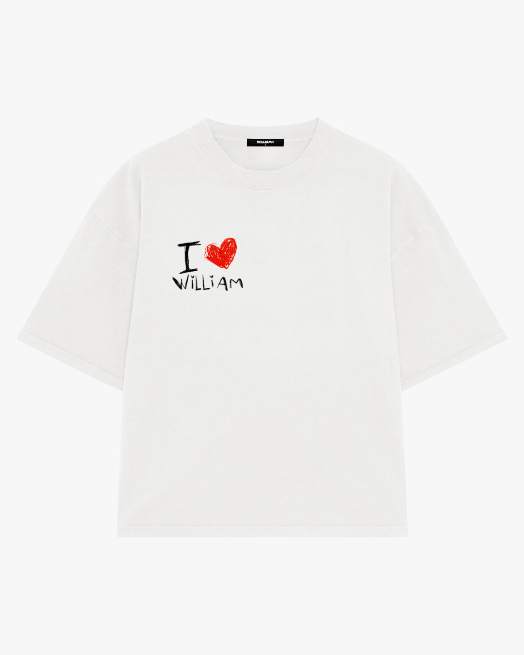 New York Crayon playera semi oversize