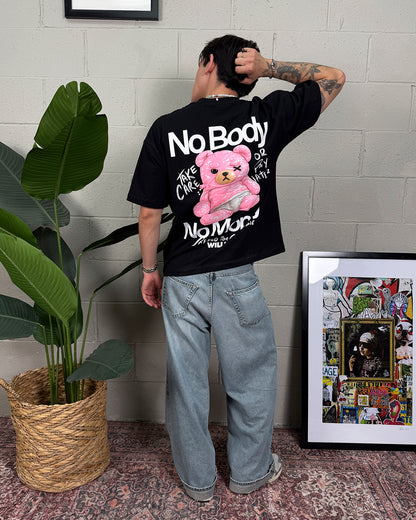 No body No money playera oversize
