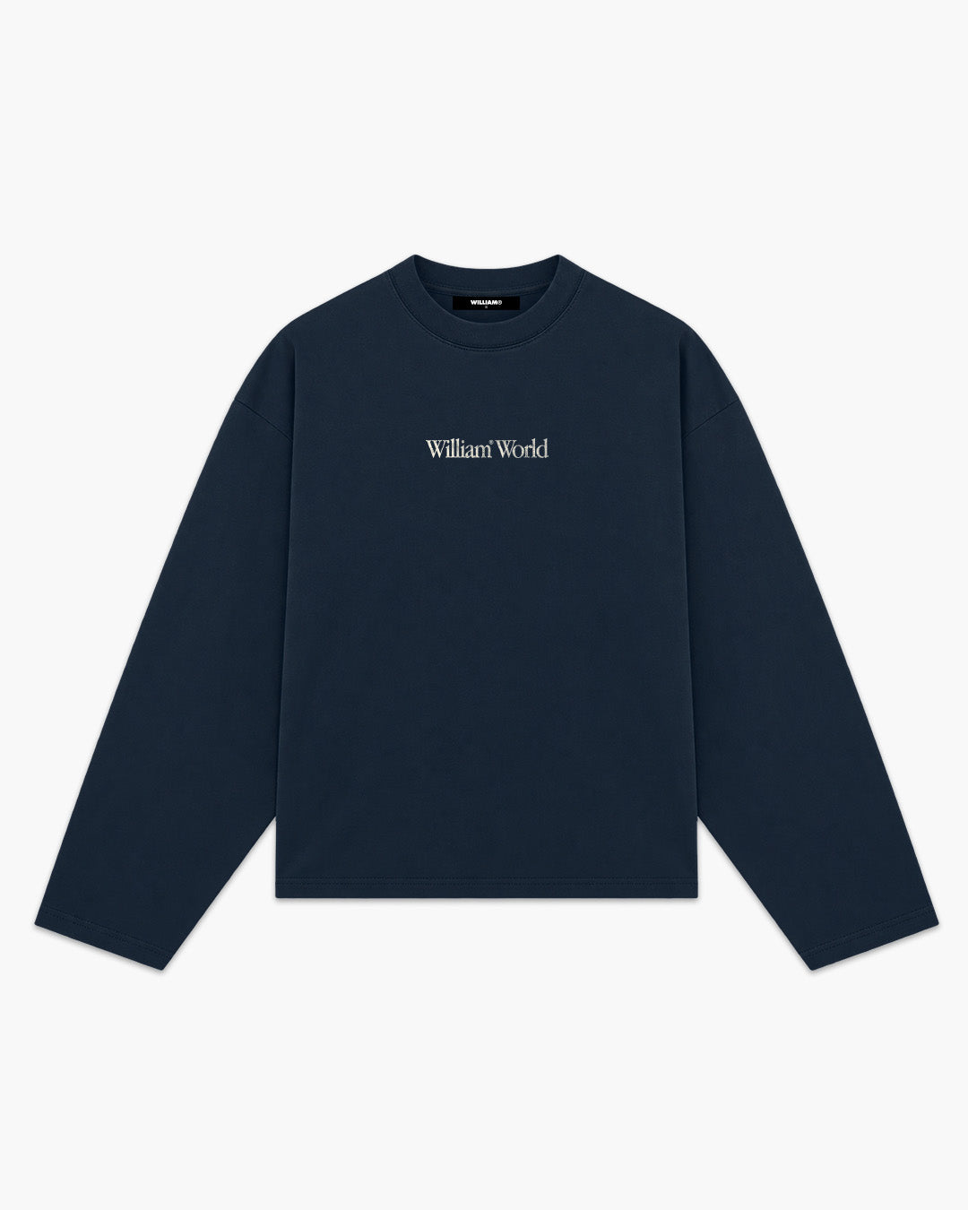 William NYC World Tour playera oversize manga larga