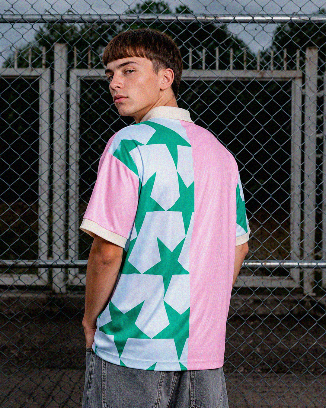 Pink Star Jersey