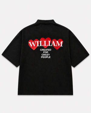William hearts polo piqué boxy