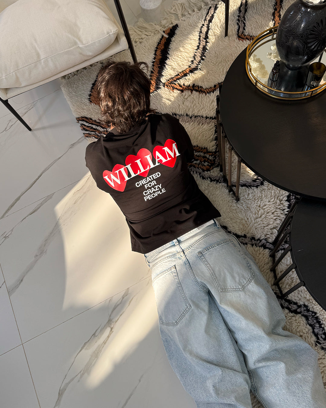 William hearts polo piqué boxy