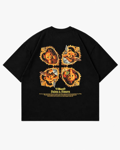Saints & Sinners playera semi oversize