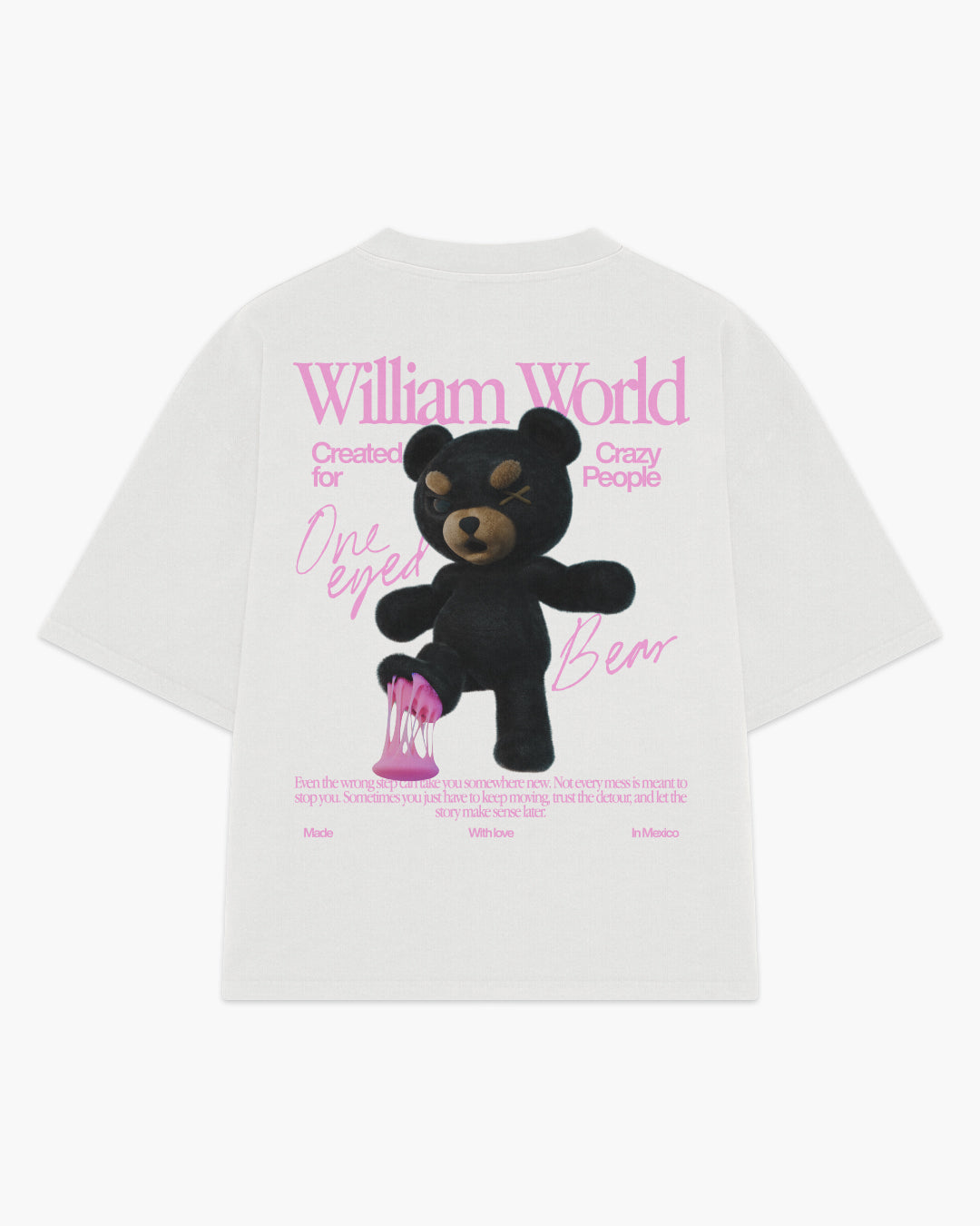 Sticky Bear  playera oversize