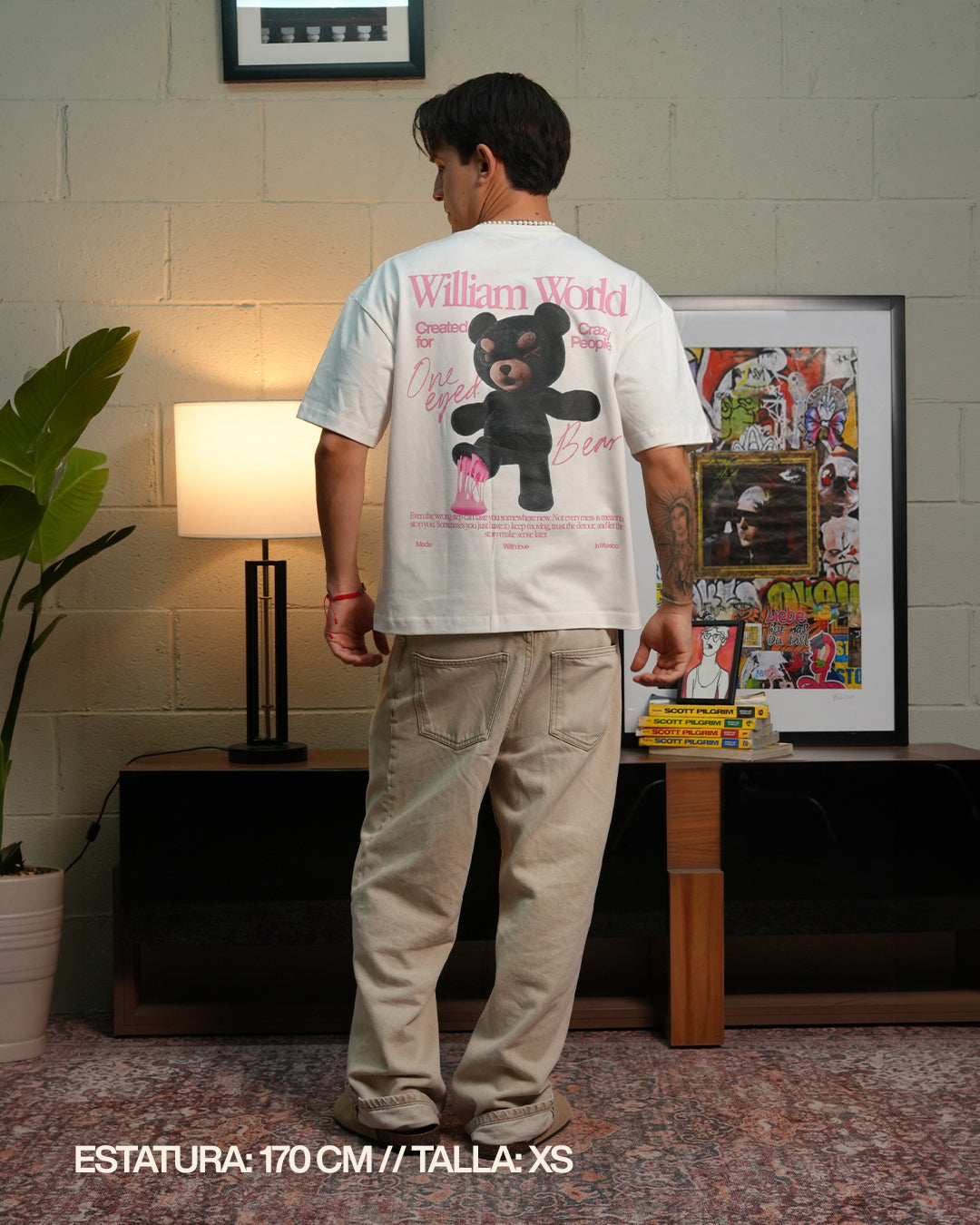 Sticky Bear  playera oversize