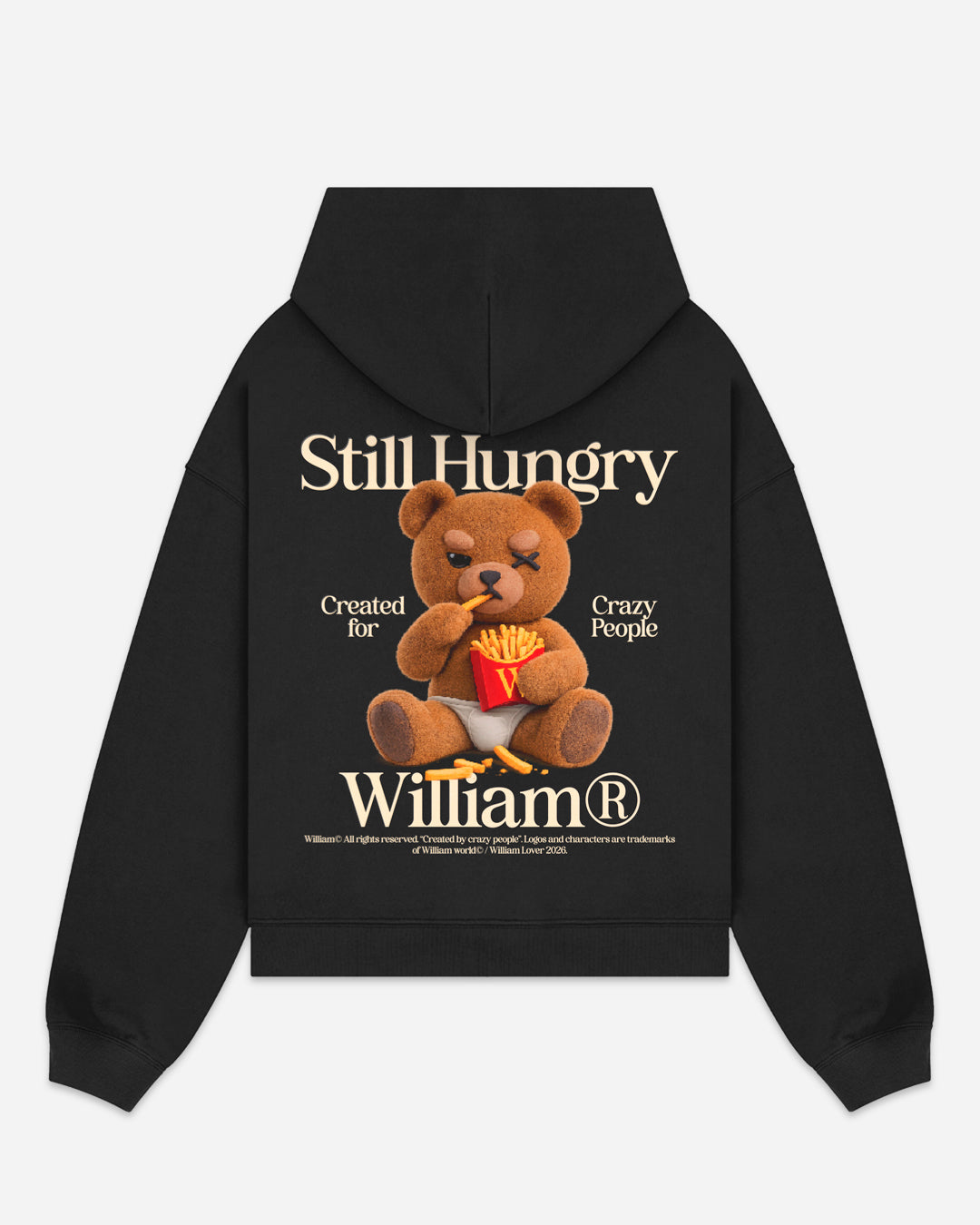 Still Hungry boxy hoodie