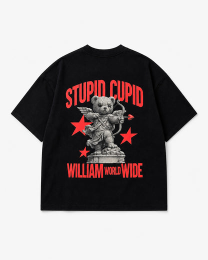 Stup*d Cupid playera semi oversize