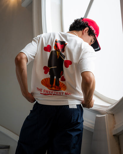 The sweetest man playera oversize