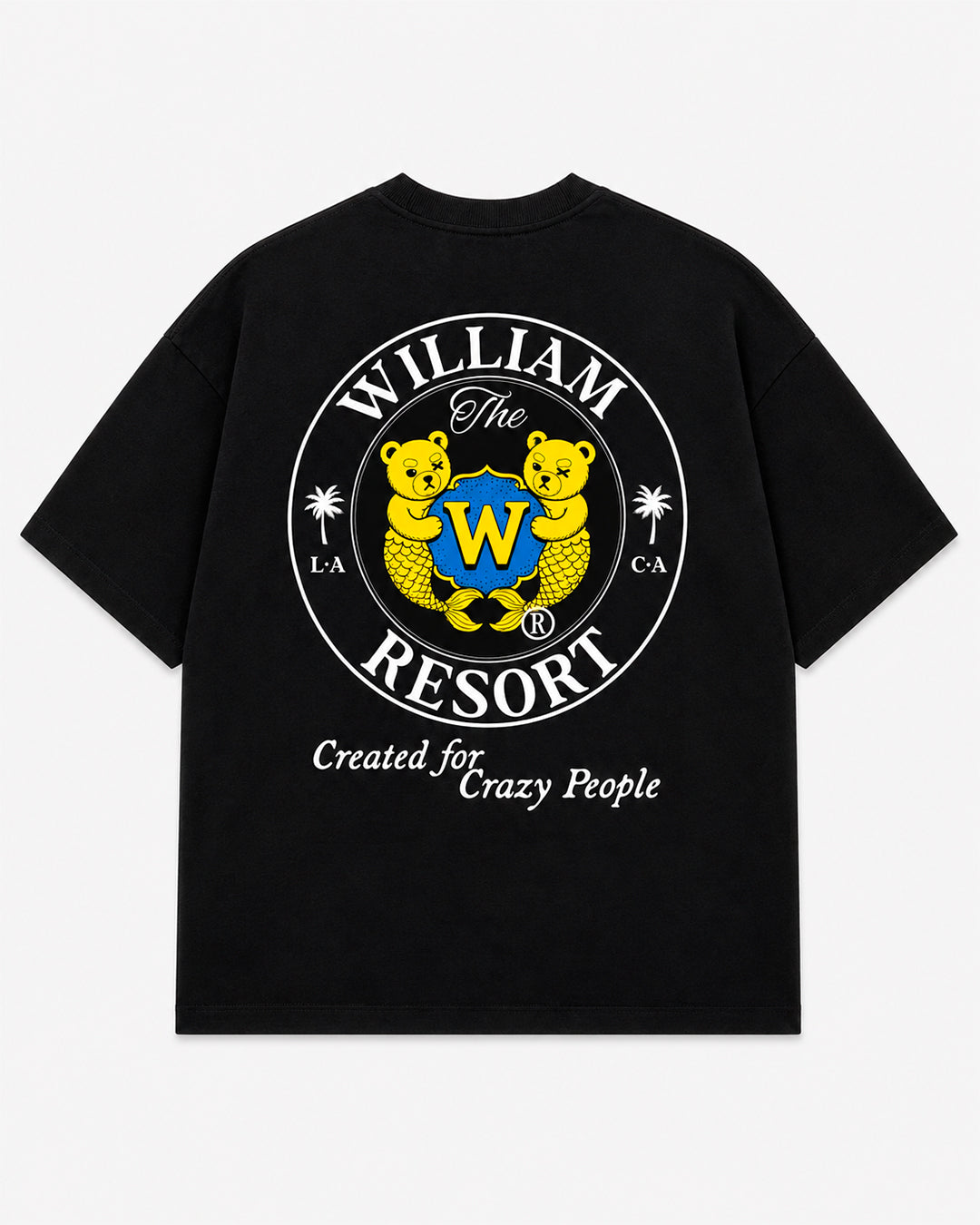 William Resort playera oversize